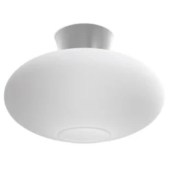 Belid Bullo XL Deckenleuchte aluminium opal 38cm E27