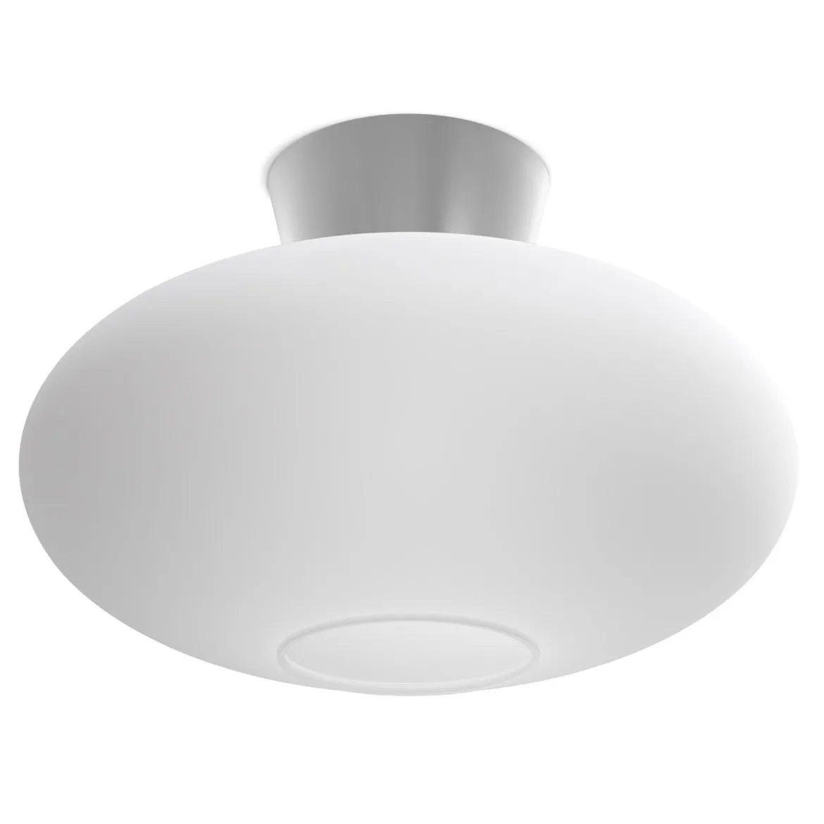 Belid Bullo XL Deckenleuchte aluminium opal 38cm E27