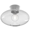 Belid Bullo XL Deckenleuchte aluminium klar 38cm E27