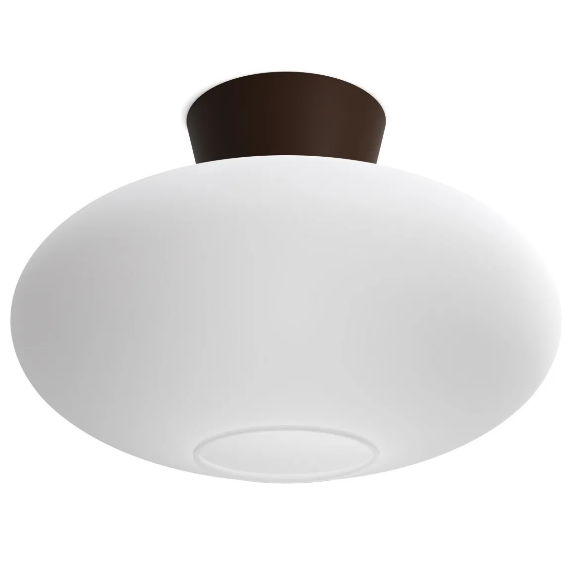 Belid Bullo XL Deckenleuchte kupferfarben opal 38cm E27