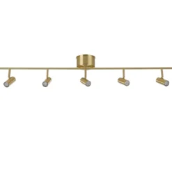 Belid Cato Deckenleuchte Spotlight 5-flammig messing GU4