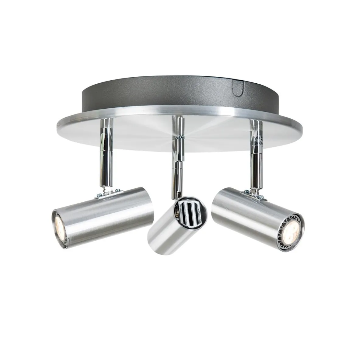 Belid Cato Deckenleuchte Spotrondell 3-flammig aluminium GU4
