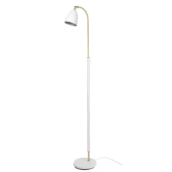 Belid Deluxe Stehleuchte weiß messing GU5,3
