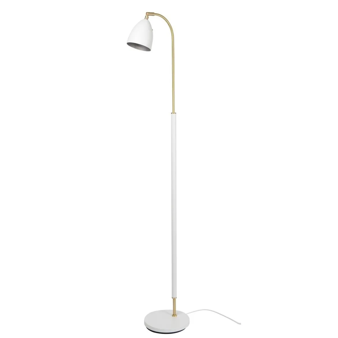 Belid Deluxe Stehleuchte weiß messing GU5,3