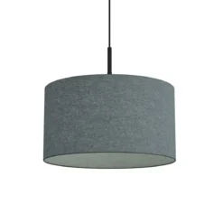 BELID Leuchten 1668743 Deckenleuchte Soft Wolle blau 40cm