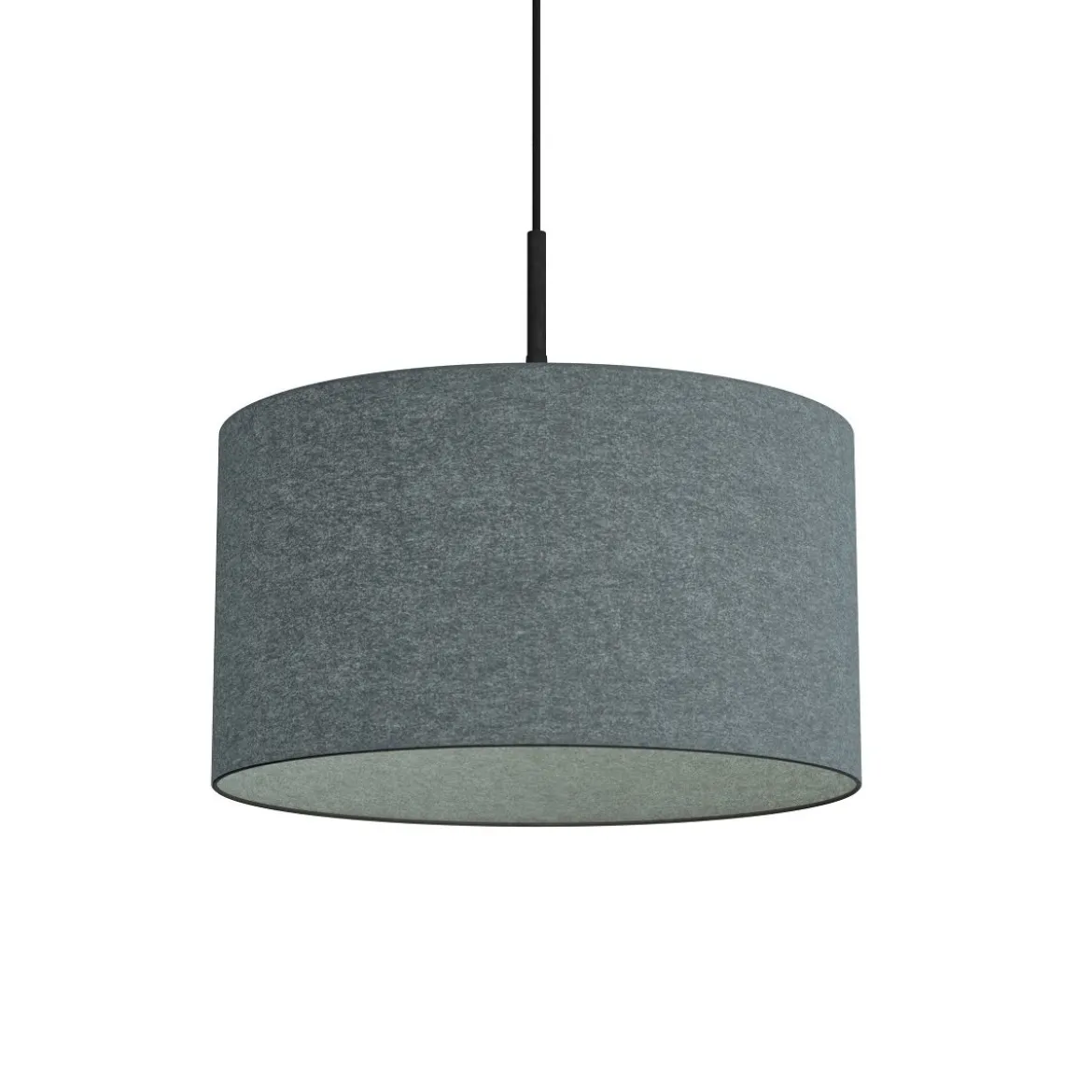 BELID Leuchten 1668743 Deckenleuchte Soft Wolle blau 40cm