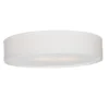 BELID Leuchten No. 2152252 Deckenleuchte Soft 3-flammig Leinen Weiss 50cm E27