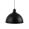 BELID Leuchten No. 100886 E27 Pendelleuchte Magnum schwarz struktur 38 cm
