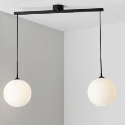 BELID Leuchten No. 126086389 E27 Pendelleuchte Capo 20cm schwarz opal