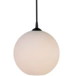 BELID Leuchten No. 126486389 E27 Pendelleuchte Capo 30cm schwarz opal