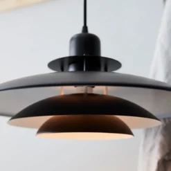 BELID Leuchten No. 121307 E27 Pendelleuchte Primus I schwarz 43cm