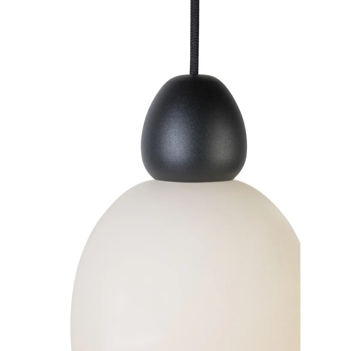 BELID Leuchten No. 142186389 Pendelleuchte Buddy Schwarz Opal E14
