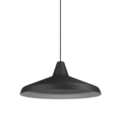 BELID Leuchten No. 1809086 Pendelleuchte Titan Schwarz 40cm E27