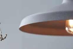 BELID Leuchten No. 1809215 Pendelleuchte Titan Grau 40cm E27