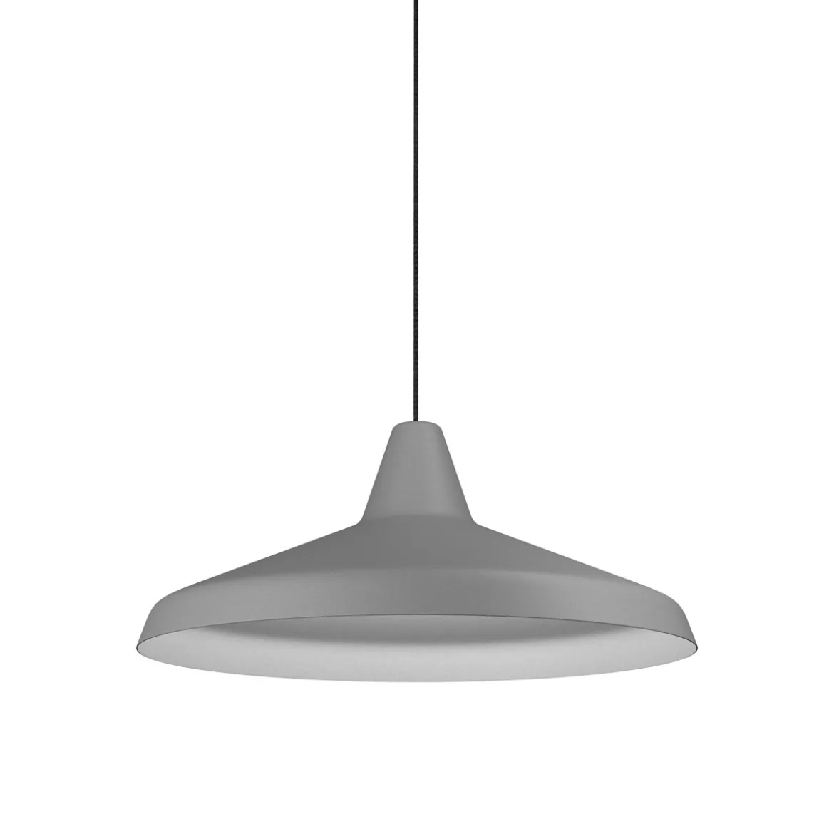 BELID Leuchten No. 1809215 Pendelleuchte Titan Grau 40cm E27