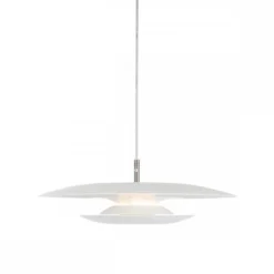 BELID Leuchten No. 107836 Pendelleuchte Eclipse weiß matt 43cm