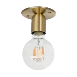 BELID Leuchten No. 202510 Wand- und Deckenleuchte Regal Messing 1-flammig E27