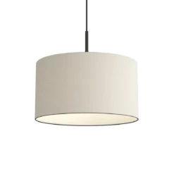 BELID Leuchten 1668745 Pendelleuchte Soft Wolle weiß 40cm