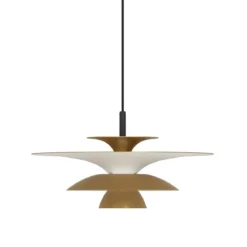 BELID Leuchten 1816513 Pendelleuchte Picasso 38cm G9 Messing
