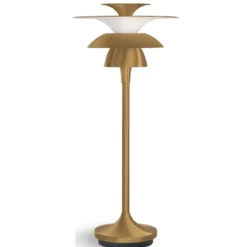 BELID Leuchten 4295513 Tischleuchte Picasso Messing G4 35cm