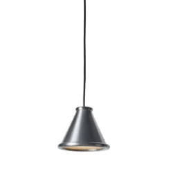 Belid Pendelleuchte Belle 15cm Aluminium gebürstet 2700K