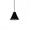 Belid Pendelleuchte Belle 15cm schwarz glänzend 2700K