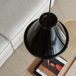 Belid Pendelleuchte Belle 15cm schwarz glänzend 2700K