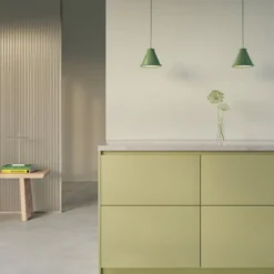 Belid Pendelleuchte Belle 15cm Resedagrün 2700K