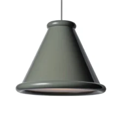Belid Pendelleuchte Belle 36cm Moosgrau 2700K