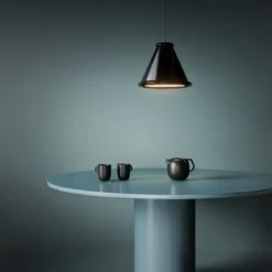 Belid Pendelleuchte Belle 36cm schwarz glänzend 2700K