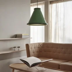 Belid Pendelleuchte Belle 36cm Blassgrün Resedagrün 2700K