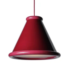 Belid Pendelleuchte Belle 36cm Weinrot Rotviolett 2700K