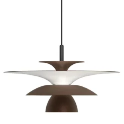 Belid Picasso Pendelleuchte 38cm oxid braun G9