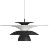 Belid Picasso Pendelleuchte 50cm schwarz matt G9