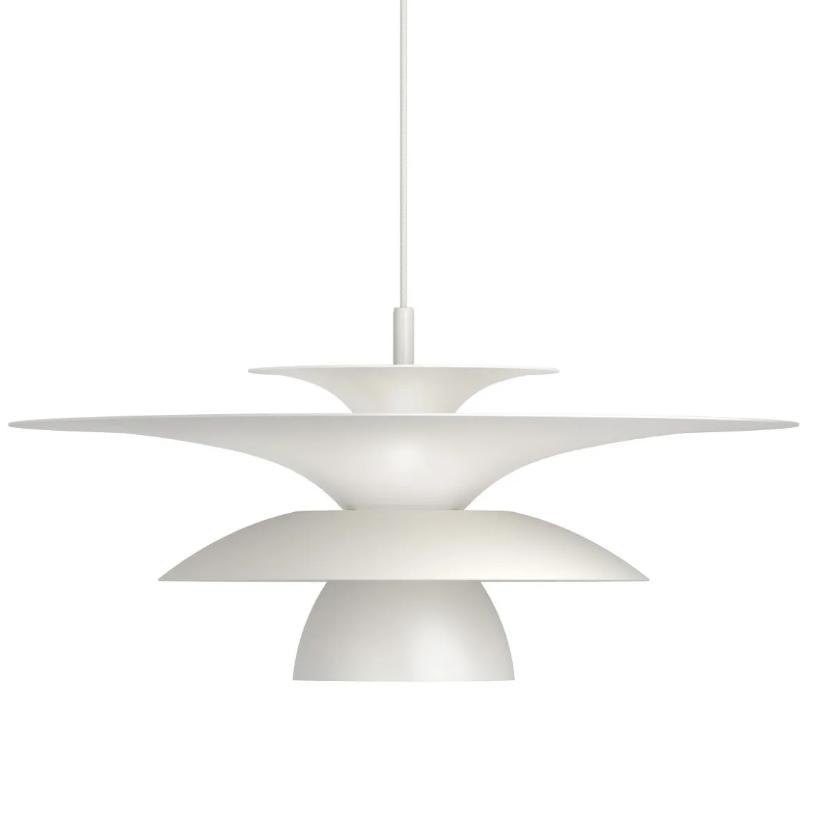 Belid Picasso Pendelleuchte 50cm weiss matt G9