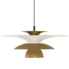 Belid Picasso Pendelleuchte 50cm messing antik G9
