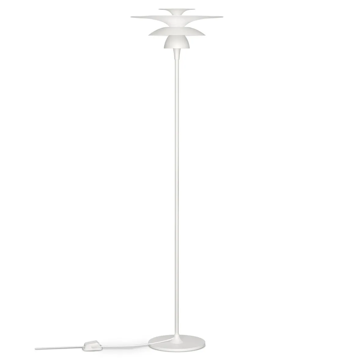 Belid Picasso Stehleuchte 38cm weiss matt G9