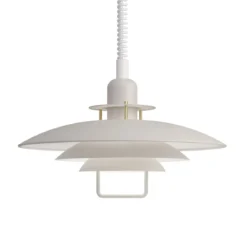 BELID 1214526 Primus II Pendelleuchte 1-flammig sand messing 43cm