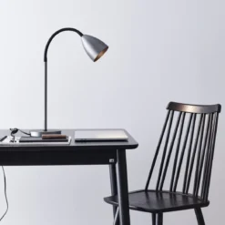 Belid Trotsig Tischleuchte oxid grau GU10 53cm