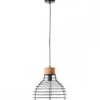 Brilliant AG Leuchten 99559-76 Avia Pendelleuchte 35cm schwarz holz