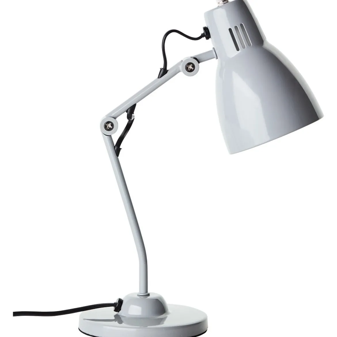 Brilliant AG Leuchten 94591-22 Bailie Tischleuchte 38cm grau Metall