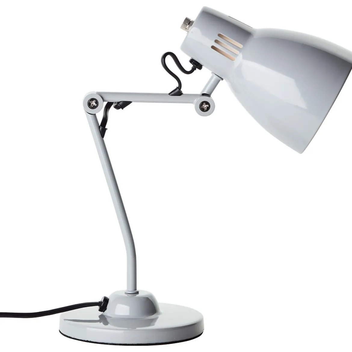 Brilliant AG Leuchten 94591-22 Bailie Tischleuchte 38cm grau Metall