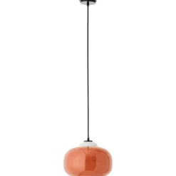 Brilliant AG Leuchten 99860-07 Blop Pendelleuchte 30cm Glas orange