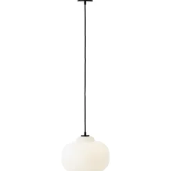 Brilliant AG Leuchten 99860-05 Blop Pendelleuchte 30cm Glas weiß