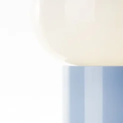 Brilliant AG Leuchten 99003-03 Daeny Tischleuchte blau weiß 27cm