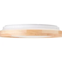 Brilliant AG Leuchten G99794-75 Alson LED Deckenleuchte 39cm holz hell weiß