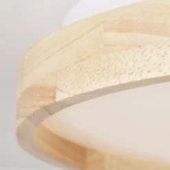 Brilliant AG Leuchten G99794-75 Alson LED Deckenleuchte 39cm holz hell weiß