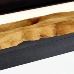 Brilliant AG Leuchten G99820-76 Chaumont Wandleuchte 35cm schwarz holz