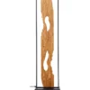 Brilliant AG Leuchten G94542-76 Chaumont Standleuchte 120cm schwarz holz