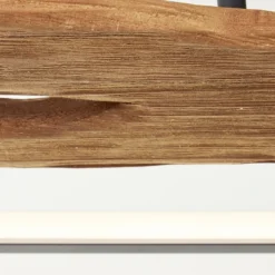 Brilliant AG Leuchten G80114-76 Chaumont LED Deckenleuchte 100x30cm schwarz holz